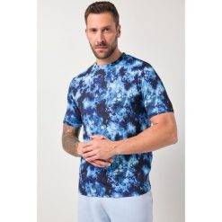 Męska T-shirt FLEXNAMIC® fitness rękaw 1/2 nadruk na całej powierzchni. Niebieskie bluzki z długim rękawem JAY-PI, m, bez wzorów, z elastanu, bez kołnierzyka, bez ramiączek. Za 179.99 zł.