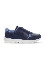 U.S. Polo Assn. Sneakersy w kolorze granatowym rozmiar: 43. Niebieskie buty sportowe casual U.S. Polo Assn., bez wzorów, bez zapięcia. Za 173.99 zł.