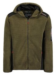Geographical Norway Kurtka polarowa w kolorze khaki rozmiar: M. Brązowe kurtki Geographical Norway, m, bez wzorów, z polaru, bez kaptura. Za 172.49 zł.