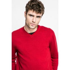 Medicine - Sweter Graphic Monochrome. Czerwone swetry nierozpinane marki MEDICINE, z bawełny, z krótkim rękawem. W wyprzedaży za 79.90 zł.