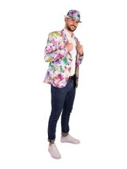 Rubie`s Kurtka kostiumowa "Euro jacket" ze wzorem rozmiar: 58. Kurtki s, bez wzorów, bez kaptura. Za 116.61 zł.