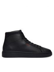 HUGO Sneakersy Neston 50568997 Czarny. Czarne buty sportowe casual Hugo, bez wzorów, ze skóry, bez zapięcia. Za 699.99 zł.