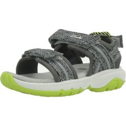 Sandały CLARKS 136856 Szary. Szare sandały Clarks, z tkaniny, bez zapięcia. Za 152.99 zł.