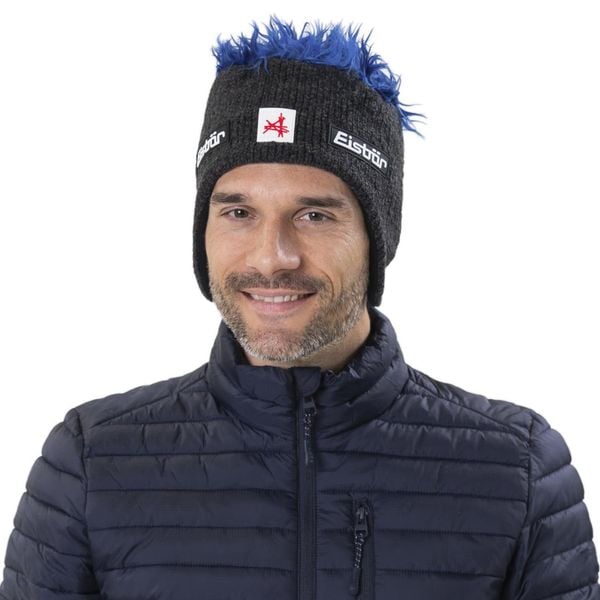 Czapka Eisbar Cocker MÜ SA. Niebieskie czapki zimowe Eisbar, bez wzorów. Za 219.90 zł.