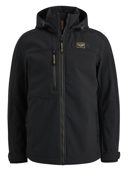 PME Legend Kurtka softshellowa w kolorze czarnym rozmiar: M. Czarne kurtki outdoor i hardshell PME Legend, m, bez wzorów, bez kaptura. Za 415.31 zł.
