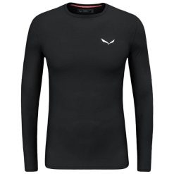 Koszula sportowa męska z długim rękawem Salewa CRISTALLO WARM. Czarne koszule Salewa, l, bez wzorów, z materiału, bez kołnierzyka, bez ramiączek. Za 413.47 zł.