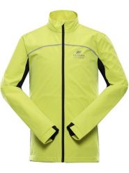 Alpine Pro Kurtka softshellowa "Geroc" w kolorze limonkowym rozmiar: XL. Żółte kurtki outdoor i hardshell Alpine Pro, m, bez wzorów, bez kaptura. Za 234.42 zł.