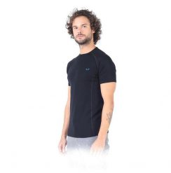 Koszulka termoaktywna męska Woolona Berg 100% Merino z krótkim rękawem. Czarne bielizna termoaktywna WOOLONA, m, bez wzorów, z materiału, bez ramiączek, wspinaczkowe. Za 261.00 zł.