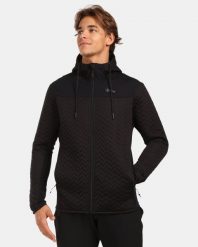 Męska ocieplana bluza polarowa z kapturem Kilpi NEVIA-M. Czarne bluzy z kapturem Kilpi, m, bez wzorów, z materiału, z kapturem. Za 344.59 zł.