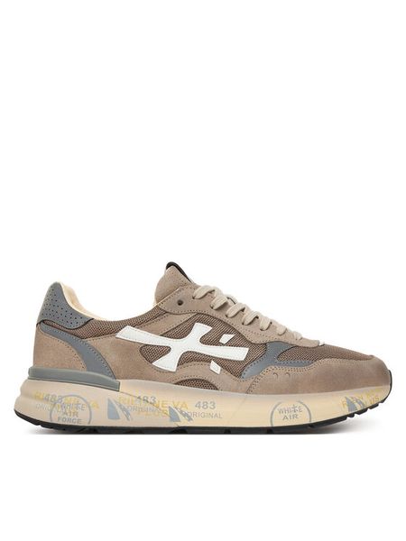 Premiata Sneakersy Mick0.1 Var 8118 Brązowy. Brązowe buty sportowe casual Premiata, bez wzorów, ze skóry, bez zapięcia. Za 868.99 zł.