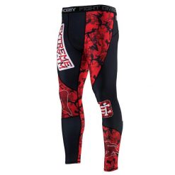 Legginsy sportowe męskie EXTREME HOBBY RED WARRIOR. Czarne bielizna termoaktywna EXTREME HOBBY, m, bez wzorów, z elastanu. Za 229.00 zł.