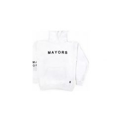 MAYORS HOODIE WHITE. Bluzy Majors. Za 230.00 zł.