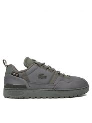 Lacoste Sneakersy T-Clip Winter 7-50SMA0194 Szary. Szare buty sportowe casual LACOSTE, bez wzorów, z materiału, bez zapięcia. Za 499.99 zł.