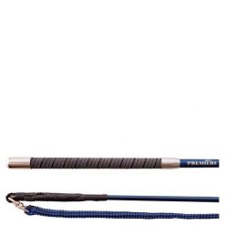 Metaliczna chusta z włókna węglowego z antypoślizgowym uchwytem Premiere Leda. Niebieskie szaliki PREMIERE, bez wzorów, z nylonu. Za 206.50 zł.