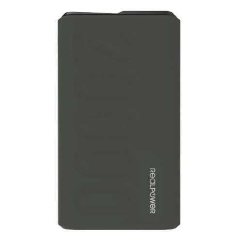 RealPower 333646 bank mocy 20000 mAh Zielony. Zielone powerbanki No name. Za 201.99 zł.