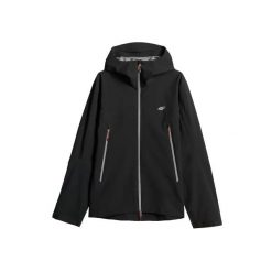Kurtka turystyczna 4F M1102. Czarne kurtki 4F, na lato, l, bez wzorów, z elastanu, bez kaptura. Za 498.00 zł.