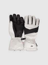 4F Rękawiczki narciarskie Thinsulate męskie - szare XL. Szare rękawiczki 4F, na zimę, bez wzorów, z materiału. Za 149.99 zł.