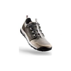 Buty turystyczne Nature NH500 męskie. Brązowe buty turystyczne QUECHUA, bez wzorów, z gumy, bez zapięcia. Za 169.99 zł.