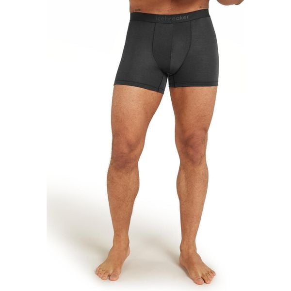Bokserki termoaktywne męskie icebreaker Anatomica. Czarne bielizna termoaktywna Icebreaker, m, bez wzorów, bez ramiączek. Za 175.62 zł.