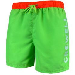 Szorty kąpielowe Crowell Fluo. Zielone kąpielówki CROWELL, m, bez wzorów. Za 59.89 zł.