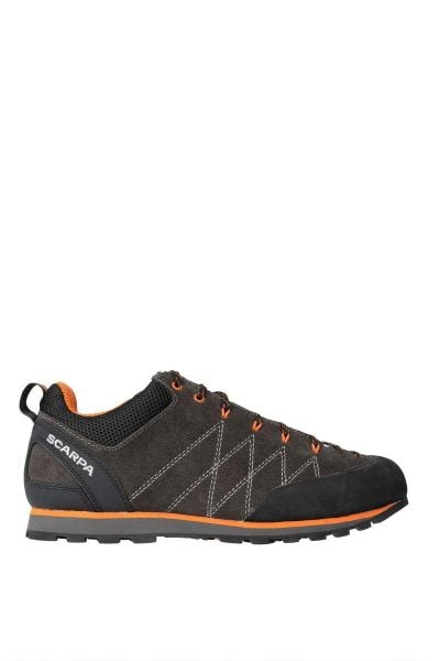 Buty trekkingowe niskie męskie Crux. Brązowe buty turystyczne Scarpa, bez wzorów, z gumy, bez zapięcia, wspinaczkowe. Za 547.79 zł.