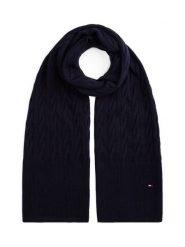Tommy Hilfiger Szalik Mężczyźni Bawełna niebieski, ONE SIZE. Niebieskie szaliki Tommy Hilfiger, bez wzorów, z bawełny. Za 329.95 zł.