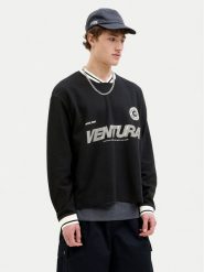 Jack&Jones Bluza Horizon 12278566 Czarny Oversize. Czarne bluzy Jack&Jones, m, bez wzorów, z bawełny, bez kaptura. Za 89.99 zł.