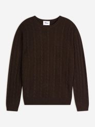 Just Cashmere Kaszmirowy sweter "Darri" w kolorze brązowym rozmiar: XXL. Brązowe swetry nierozpinane Just Cashmere, xxl, bez wzorów, z kaszmiru, bez kołnierzyka, bez ramiączek. Za 630.99 zł.
