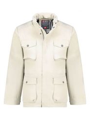 Canadian Peak Kurtka przejściowa "Ambroiseak" w kolorze kremowym rozmiar: S. Brązowe kurtki Canadian Peak, s, bez wzorów, bez kaptura. Za 173.99 zł.