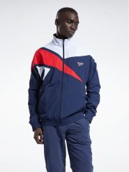 Reebok Bluza Classics Vector Track Top H54456 Niebieski Regular Fit. Niebieskie bluzy Reebok, m, bez wzorów, z syntetyku, bez kaptura. Za 199.99 zł.
