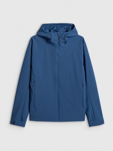 4F Kurtka przejściowa membrana 5000 męska - granatowa 3XL. Niebieskie kurtki 4F, m, bez wzorów, ze skóry, bez kaptura. Za 299.99 zł.