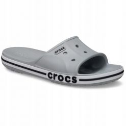 Klapki Dla Dorosłych Crocs Bayaband Slide. Białe klapki Crocs, z materiału. Za 119.99 zł.