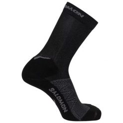 Skarpety Unisex Dla Dorosłych Speedcross Crew. Białe skarpety Salomon, bez wzorów, z materiału. Za 50.99 zł.