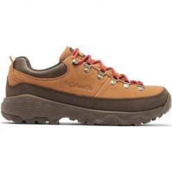 Buty trekkingowe męskie Columbia Newton Alpine. Brązowe buty turystyczne Columbia, na zimę, bez wzorów, z materiału, bez zapięcia, trekkingowe. Za 603.00 zł.