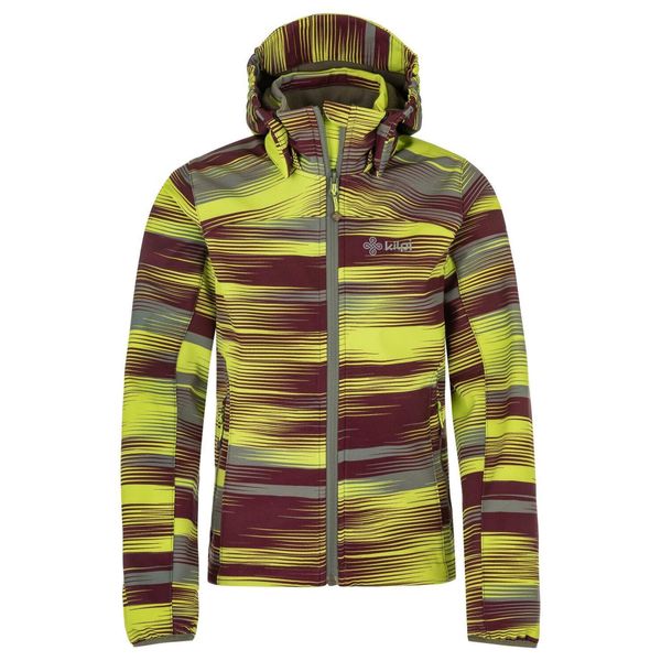 Giacca softshell da ragazzo Kilpi RAVIO-J. Fioletowe kurtki softshell Kilpi, bez wzorów, z softshellu, bez kaptura. Za 318.77 zł.