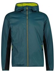 Cmp Kurtka hybrydowa w kolorze turkusowym rozmiar: 52. Niebieskie kurtki outdoor i hardshell CMP, bez wzorów, bez kaptura. Za 202.03 zł.