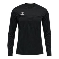 Koszulka z długim rękawem Hummel hmlreferee chevron. Czarne bluzki z długim rękawem Hummel, m, bez wzorów, bez kołnierzyka, bez ramiączek. Za 212.00 zł.