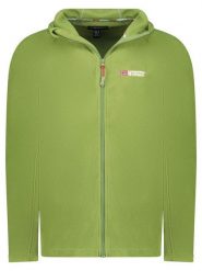 Geographical Norway Kurtka polarowa "Tugood" w kolorze zielonym rozmiar: XXL. Zielone kurtki Geographical Norway, xxl, bez wzorów, z materiału, bez kaptura. Za 87.81 zł.