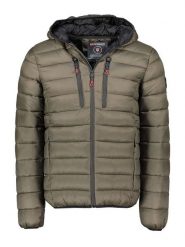 Geographical Norway Kurtka pikowana "Alaric" w kolorze khaki rozmiar: XXL. Brązowe kurtki Geographical Norway, xxl, bez wzorów, bez kaptura. Za 175.67 zł.