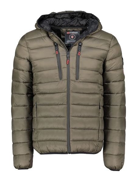 Geographical Norway Kurtka pikowana "Alaric" w kolorze khaki rozmiar: XXL. Brązowe kurtki Geographical Norway, xxl, bez wzorów, bez kaptura. Za 166.10 zł.