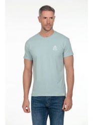 The Time of Bocha Koszulka w kolorze turkusowym rozmiar: S. Niebieskie bezrękawniki The Time of Bocha, s, bez wzorów, z bawełny, bez kołnierzyka, bez ramiączek. Za 56.99 zł.