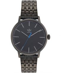 Zegarek Męski Adidas AOSY22023. Czarne, analogowe zegarki Adidas, ze stali. Za 400.70 zł.