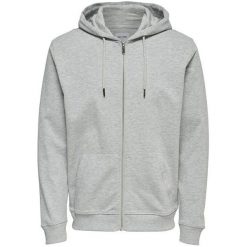 Only&Sons Męska Bluza Z Kapturem Z Podszyciem Z Kapturem I Kapturem Lightgrey Melange (Rozmiar S). Bluzy marki Only&Sons. W wyprzedaży za 107.00 zł.