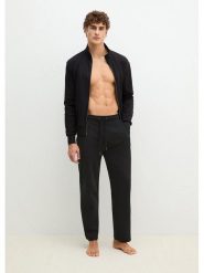 Marc O´Polo Bodywear Spodnie dresowe w kolorze czarnym rozmiar: M. Czarne spodnie treningowe długie m, bez wzorów, z dresówki. Za 139.95 zł.