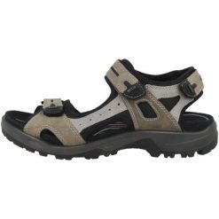 Buty do chodzenia męskie Ecco Offroad. Brązowe buty trekkingowe ecco, bez wzorów, z gumy, bez zapięcia, trekkingowe. Za 615.00 zł.