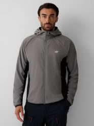 4F Bluza trekkingowa Primaloft Active męska - czarna L. Czarne bluzy 4F, l, bez wzorów, bez kaptura. Za 249.99 zł.