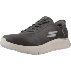 Buty Dorosły Skechers Go Walk Flex szary. Szare buty sportowe casual Skechers, bez wzorów, bez zapięcia. Za 329.99 zł.