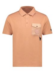 Geographical Norway Koszulka polo "Kelmon" w kolorze pomarańczowym rozmiar: XXL. Pomarańczowe koszulki polo Geographical Norway, xxl, bez wzorów, z bawełny, bez kołnierzyka, bez ramiączek. Za 86.45 zł.