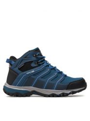 Vertigo Alpes Trekkingi Malip Niebieski. Niebieskie botki sznurowane Vertigo Alpes, bez wzorów, z materiału, bez obcasa, bez zapięcia. Za 289.99 zł.