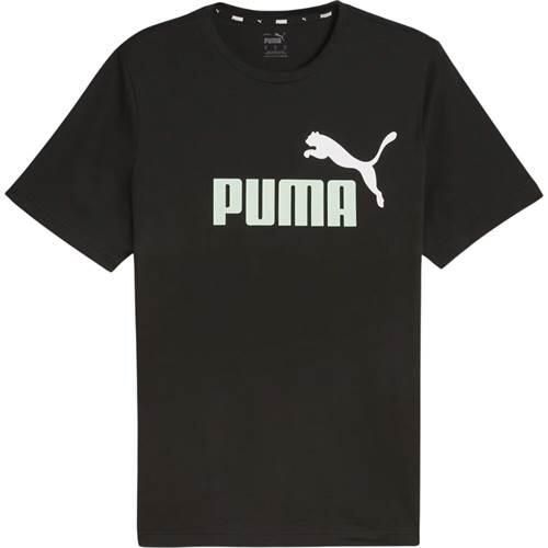 Koszulka sportowa męska Puma Ess+ 2. Białe t-shirty sportowe Puma, bez wzorów, bez ramiączek, na fitness i siłownię. Za 89.99 zł.